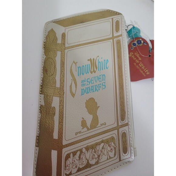 Besame Cosmetics Handbags - Besame Cosmetics Disney Snow White Seven Dwarves Storybook Pouch
